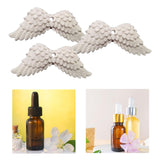Maxbell 3 Pieces Car Wings Shaped Pendant Ornament Simple for Office Wardrobes