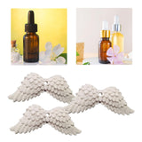 Maxbell 3 Pieces Car Wings Shaped Pendant Ornament Simple for Office Wardrobes