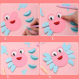 Maxbell Dot Glue Pen Stick Press Pen Colorful for Craft Projects Card Making Album