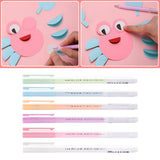 Maxbell Dot Glue Pen Stick Press Pen Colorful for Craft Projects Card Making Album