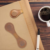 Maxbell Leather Adsorbable Bookmark Book Decorations for Students Reading Lovers B