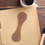 Maxbell Leather Adsorbable Bookmark Book Decorations for Students Reading Lovers B