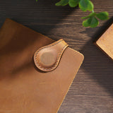 Maxbell Leather Adsorbable Bookmark Book Decorations for Students Reading Lovers B