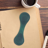 Maxbell Leather Adsorbable Bookmark Book Decorations for Students Reading Lovers D