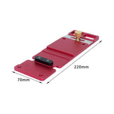Maxbell Right Angle Cutting Tool Helper Aluminum Alloy for Woodworking DIY Projects