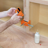 Maxbell 2Pcs Cabinetry Clamps Mounting Craft Repair Professional Woodworking Metal