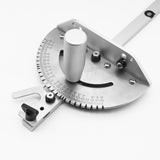 Maxbell Precision Table Saw Miter Gauge Assembly Circular Router for Router Table