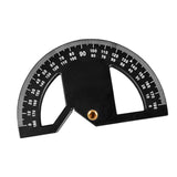 Maxbell Metal Protractor Measure Layout Tool Woodworking Ruler for Engineer Drawing 12inch