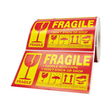 Maxbell Fragile Marking Tape Handle with Care Adhesive Printed for Sealing Caution