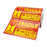 Maxbell Fragile Marking Tape Handle with Care Adhesive Printed for Sealing Caution
