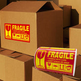 Maxbell Fragile Marking Tape Handle with Care Adhesive Printed for Sealing Caution