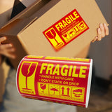 Maxbell Fragile Marking Tape Handle with Care Adhesive Printed for Sealing Caution