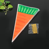 Maxbell Easter Carrot Candy Bag Gift Storage Bag Treat Bag Party Favors for Easter 20pcs