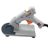 Maxbell Portable Hot Glue Holder Craft Room Organizer Glue Base for Home round