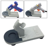 Maxbell Portable Hot Glue Holder Craft Room Organizer Glue Base for Home round