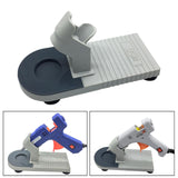 Maxbell Portable Hot Glue Holder Craft Room Organizer Glue Base for Home round