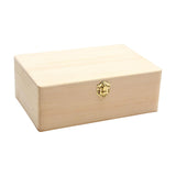 Maxbell Wooden Storage Box Collection with Lid Stable Gift for Desk Watch Necklace