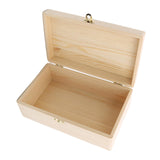 Maxbell Wooden Storage Box Collection with Lid Stable Gift for Desk Watch Necklace