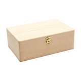 Maxbell Wooden Storage Box Collection with Lid Stable Gift for Desk Watch Necklace