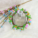 Maxbell Easter Candle Rings Wreath Candleholder Decorations for Party Festival 10cm