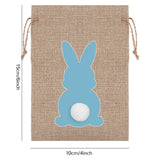 Maxbell 24x Easter Goody Bags Drawstring Packaging Bag Candy Bag Little Gifts Bags