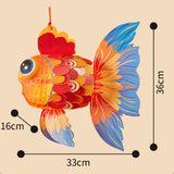 Maxbell Fish Shaped Handheld Lantern DIY Kit Light up Festival New Year