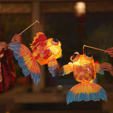 Maxbell Fish Shaped Handheld Lantern DIY Kit Light up Festival New Year