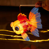 Maxbell Fish Shaped Handheld Lantern DIY Kit Light up Festival New Year