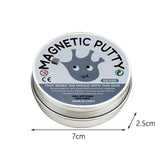 Maxbell Slime Putty Soft Clay Educational Game Hand Mud for Boys Girls Adults Gift Argent