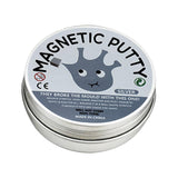 Maxbell Slime Putty Soft Clay Educational Game Hand Mud for Boys Girls Adults Gift Argent
