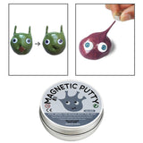 Maxbell Slime Putty Soft Clay Educational Game Hand Mud for Boys Girls Adults Gift Argent