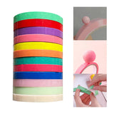 Maxbell Funny Sticky Ball Tape Sensory Toy Creative for Fun Festivals Party Supplies 2.4cm Deep Color