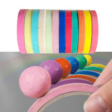 Maxbell Funny Sticky Ball Tape Sensory Toy Creative for Fun Festivals Party Supplies 2.4cm Deep Color