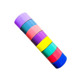 Maxbell Funny Sticky Ball Tape Sensory Toy Creative for Fun Festivals Party Supplies 4.8cm Deep Color