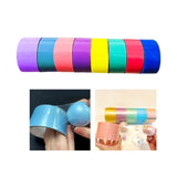 Maxbell Funny Sticky Ball Tape Sensory Toy Creative for Fun Festivals Party Supplies 4.8cm Deep Color