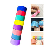 Maxbell Funny Sticky Ball Tape Sensory Toy Creative for Fun Festivals Party Supplies 4.8cm Deep Color