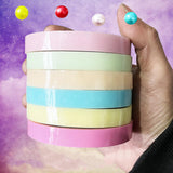 Maxbell Funny Sticky Ball Tape Sensory Toy Creative for Fun Festivals Party Supplies 1.2cm Light Color