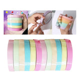 Maxbell Funny Sticky Ball Tape Sensory Toy Creative for Fun Festivals Party Supplies 1.2cm Light Color