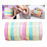 Maxbell Funny Sticky Ball Tape Sensory Toy Creative for Fun Festivals Party Supplies 1.2cm Light Color