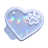 Maxbell Heart Silicone Mould DIY Epoxy Keychain Pendant Tray Love Resin Casting Style B