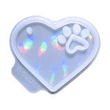 Maxbell Heart Silicone Mould DIY Epoxy Keychain Pendant Tray Love Resin Casting Style B