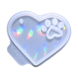 Maxbell Heart Silicone Mould DIY Epoxy Keychain Pendant Tray Love Resin Casting Style B