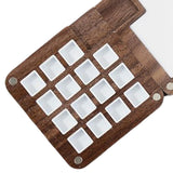 Maxbell Watercolor box Palette Travel Students Paint Pallet Artist Gouache Walnut Material