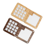 Maxbell Watercolor box Palette Travel Students Paint Pallet Artist Gouache Walnut Material