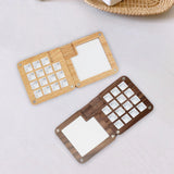 Maxbell Watercolor box Palette Travel Students Paint Pallet Artist Gouache Walnut Material