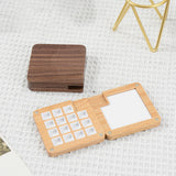 Maxbell Watercolor box Palette Travel Students Paint Pallet Artist Gouache Walnut Material