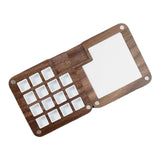 Maxbell Watercolor box Palette Travel Students Paint Pallet Artist Gouache Walnut Material