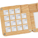 Maxbell Watercolor box Palette Travel Students Paint Pallet Artist Gouache Oak Material