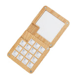 Maxbell Watercolor box Palette Travel Students Paint Pallet Artist Gouache Oak Material