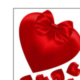 Maxbell 8x Valentine'S Day Window Clings Window Stickers for Party Decor Ornaments